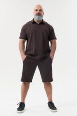 Костюм Urban чоловічий літній кольору шоколад модель 7US_batal-chocolate