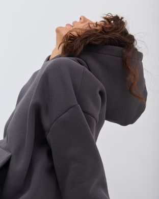 Костюм жіночий зимовий кольору темний фуме,  модель womanW3-darkfume
