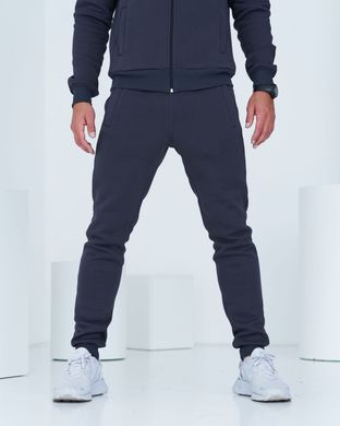 Зимові чоловічі спортивні штани фуме кольору  модель № 61w3-фуме