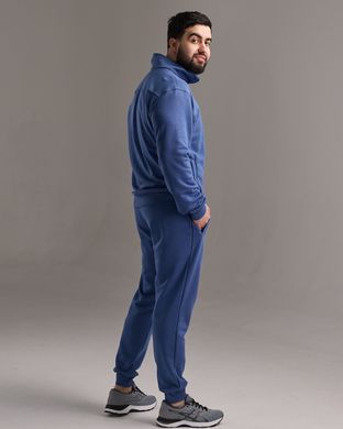 Костюм zip чоловічий без утеплення  синього кольору,  модель 44т3-blue