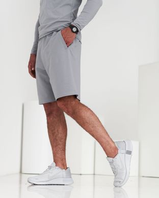 Чоловічі спортивні шорти світло-сірого кольору, модель 9т2shorts