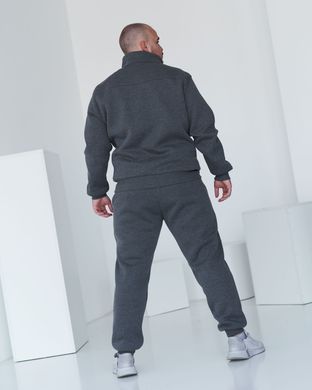 Зимовий чоловічий спортивний костюм сірого кольору, модель 3344w3-сірий