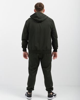 Костюм hood sport чоловічий без утеплення  темно-зеленого кольору,  модель 34т2-darkgreen