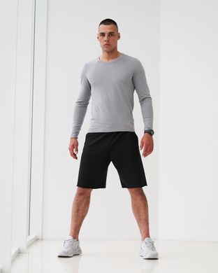 Чоловічі спортивні шорти чорного кольору, модель 9т2shorts