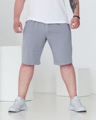Шорти батал  чоловічі кольору світлий графіт,  модель shorts-batal-lightgrey