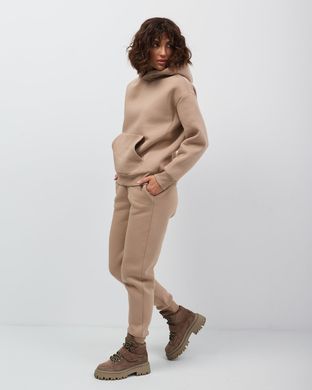 Костюм жіночий зимовий кремового кольору,  модель womanW3-biege