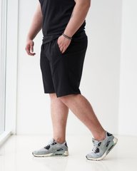 Мужские спортивные шорты черного цвета 4т2 модель, Черный