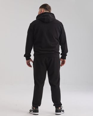 Костюм hood sport  чоловічий без утеплення чорного кольору,  модель 34т3-black
