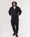 Костюм на замку hood sport чоловічий зимовий чорного кольору, модель 34w3-N-black, розмір L