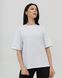 Жіноча футболка оверсайз білого кольору  модель t-shirt23_W_white