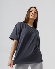 Жіноча футболка оверсайз фуме кольору  модель t-shirt23_W_fume