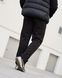 Зимние мужские спортивные штаны-баталы черного цвета модель №1