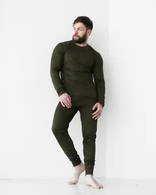 Чоловічий термо-комплект хакі кольору, модель termo-man-khaki - AV Sportswear — Спортивний одяг від виробника