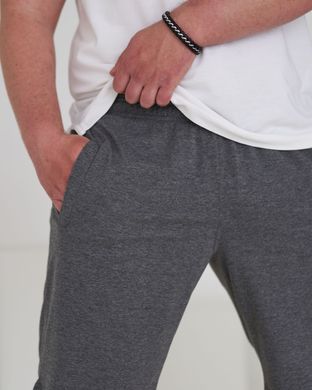 Шорти батал  чоловічі кольору сірий-антрацит, модель shorts-batal-grey
