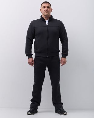 Зимний мужской спортивный костюм графитового  цвета, модель   31w3pl-графіт